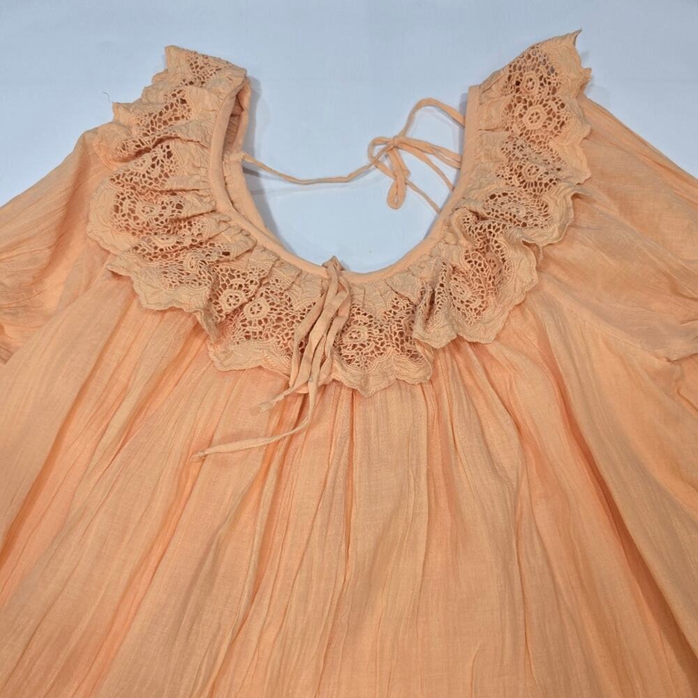 Tularosa Crawford Dress in Cantaloupe Orange XS - Picture 4 of 12